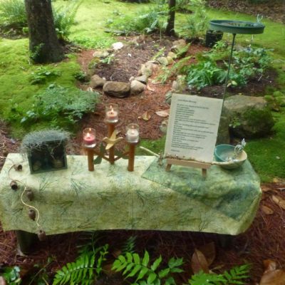 Moss Garden Altar