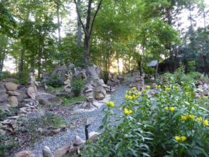 The Stone Garden at Sunset