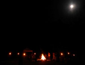 Beltane Night Scene